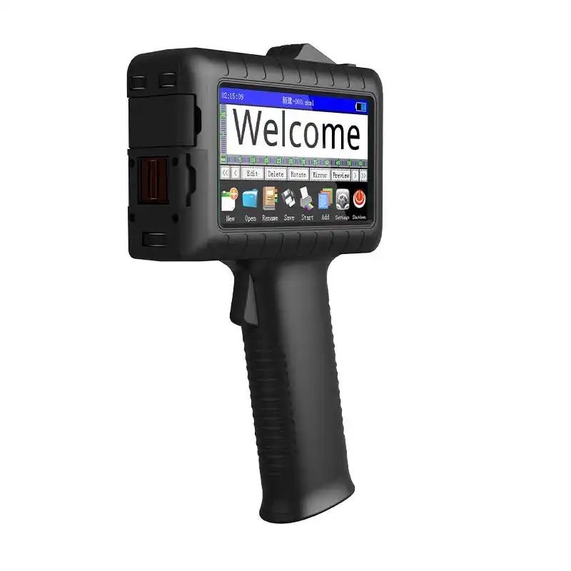 Does handheld inkjet printer work on plastic film?